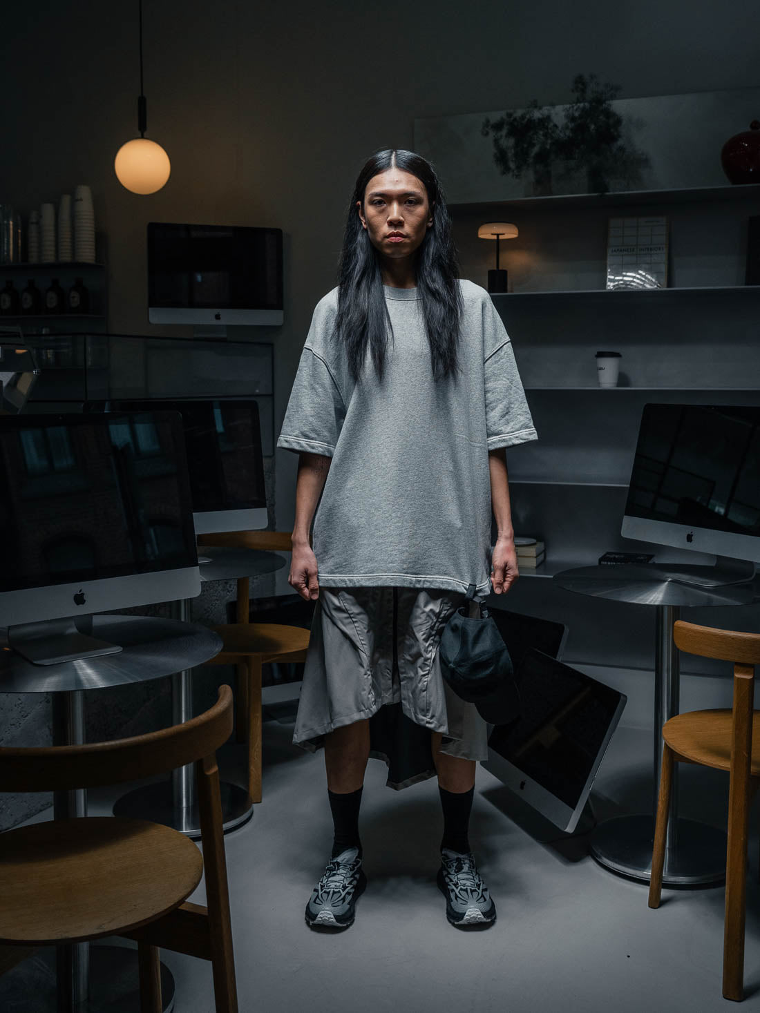 Mission Tee - Concrete